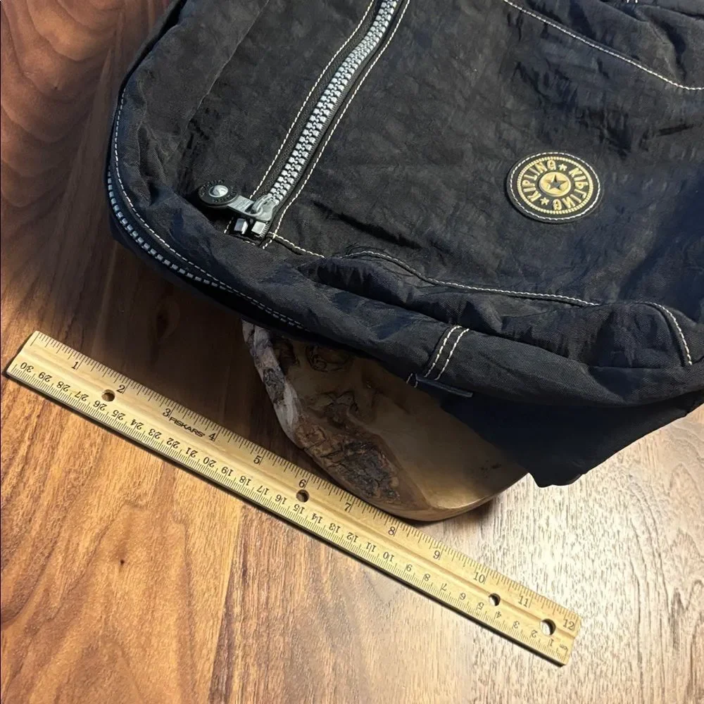 Kipling Vintage Black Crossbody Bag